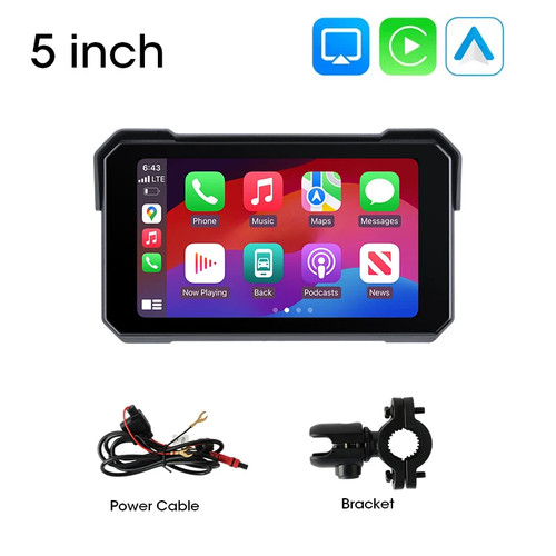 Schermo carplay per moto 5 - moto, da