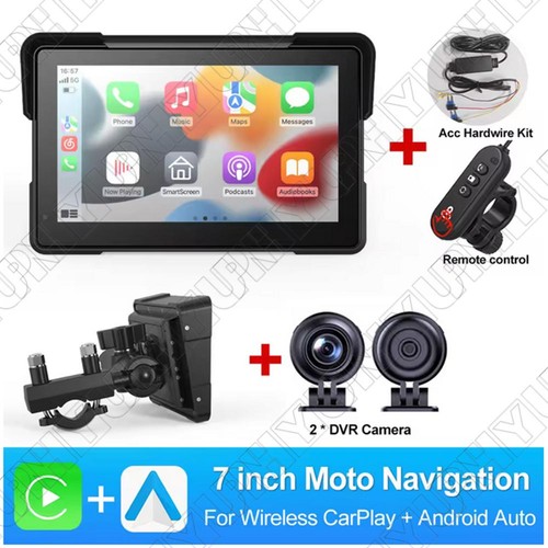 Moto con carplay schermo - 7",