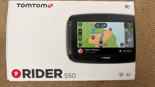 Tomtom rider 550 - tomtom, del