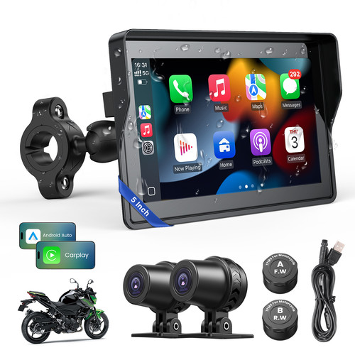 Schermo carplay moto con - schermo,